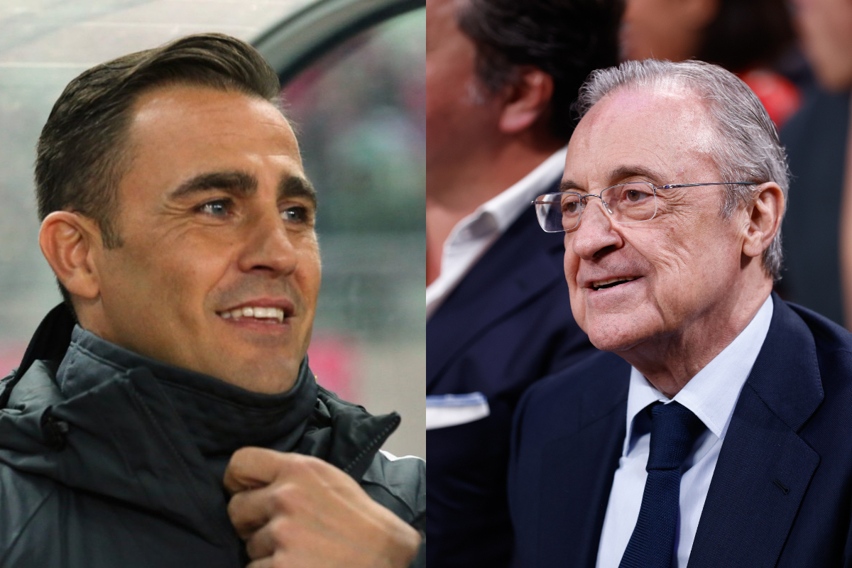 Cannavaro anuncia el próximo fichaje de Florentino Puede jugar en