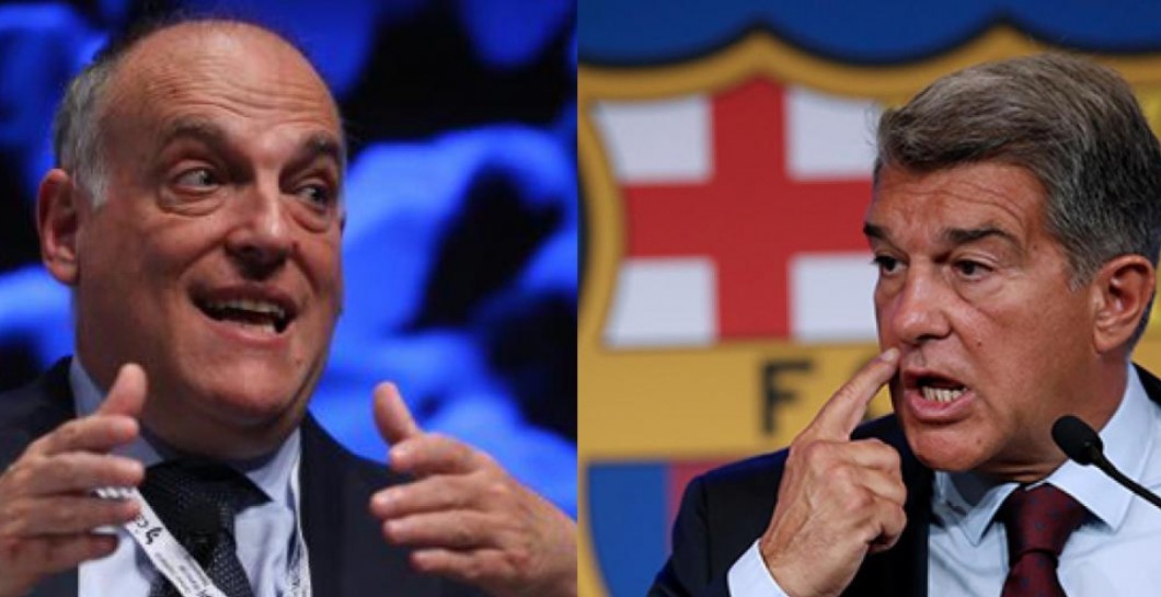 Laporta Le Pide A Tebas Con Toda La Cara Del Mundo Que Dejen Fichar