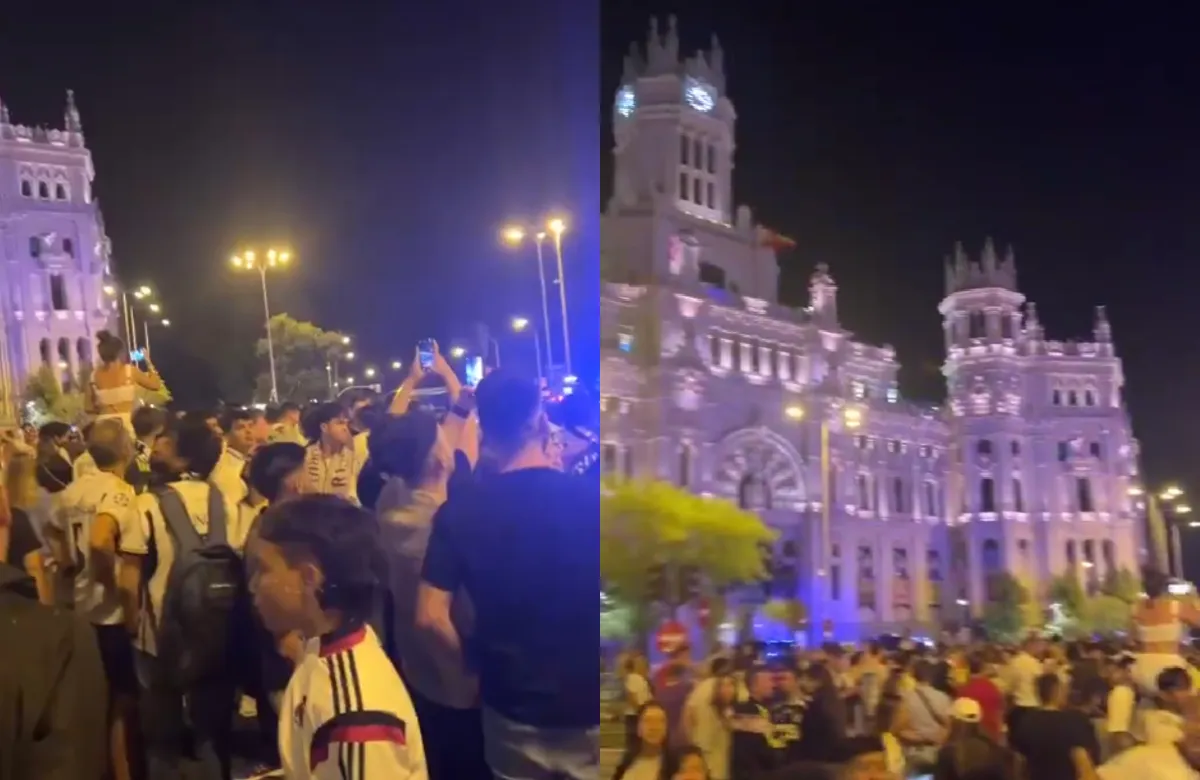 Miles de madridistas poblaron Cibeles para celebrar la Decimoquinta: recuerdo a Guardiola