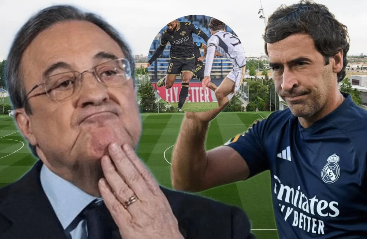 Florentino Pérez y Raúl González determinan el futuro de un futbolista del Real Madrid Castilla