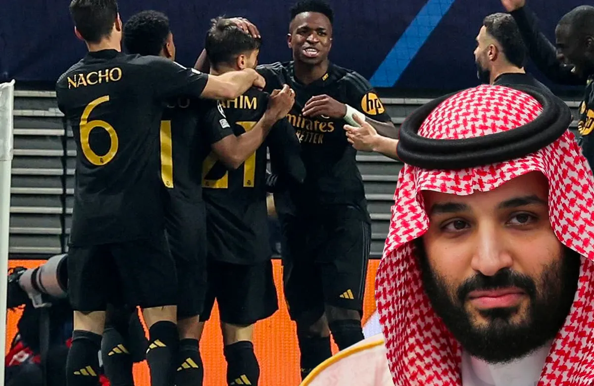 El fútbol árabe, detrás de un futbolista del Madrid.