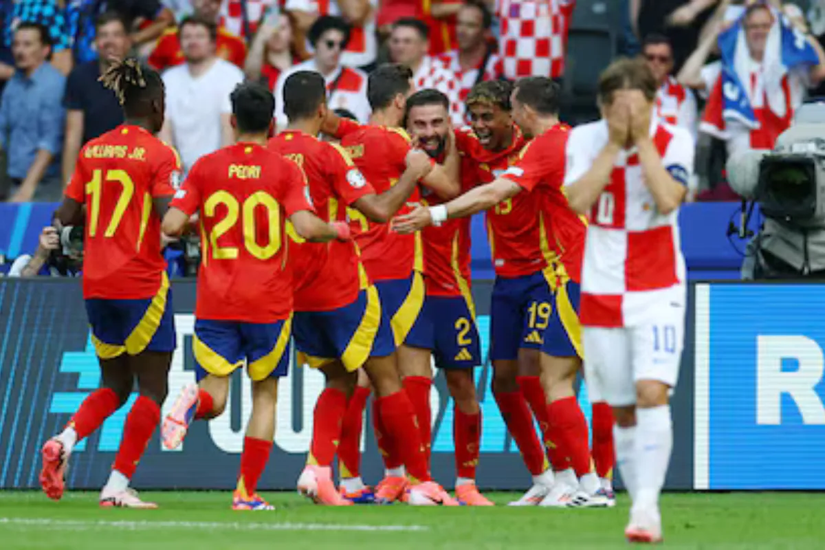 España ha vencido a Croacia, en su debut en la Eurocopa.