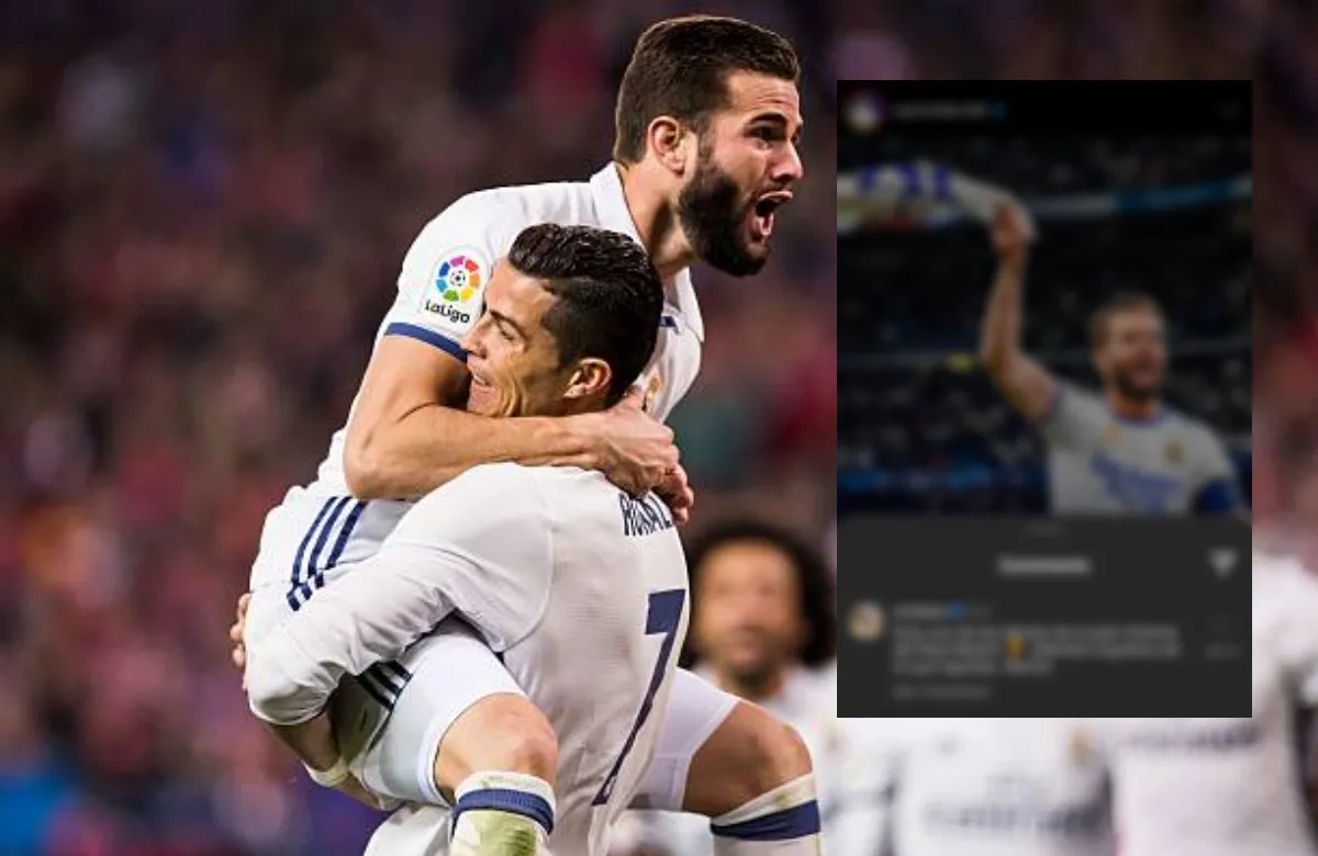 Cristiano Ronaldo se despide de Nacho y da la bienvenida al nuevo crack del Real Madrid
