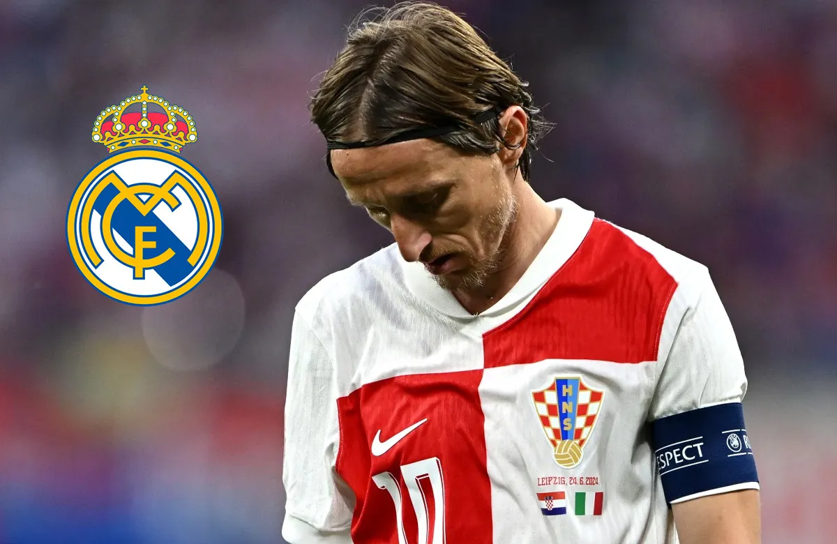 Modric, en el 'limbo' tras quedar fuera de la Eurocopa y acabar su contrato con el Real Madrid