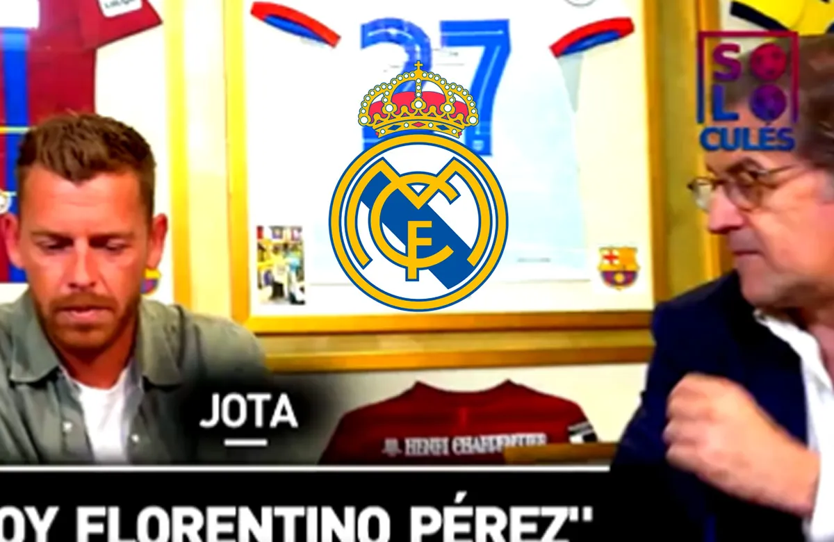 Jota Jordi se queda de piedra y Florentino lo vuelve a hacer: "Siento envidia del Real Madrid"