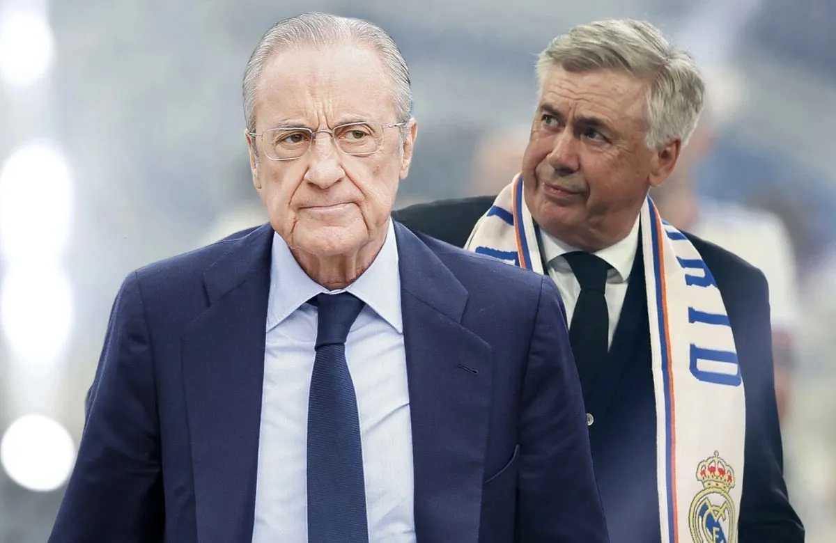 Florentino y Ancelotti