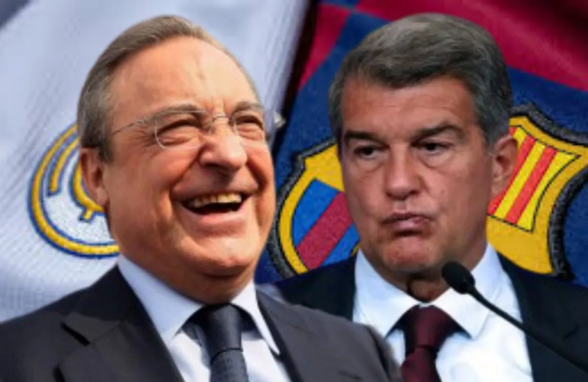 El 'zasca' del Real Madrid al Barça que arrasa en redes: Florentino lo vuelve a hacer