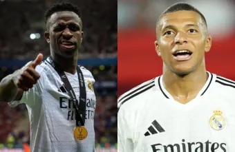 Vinicius y Mbappé