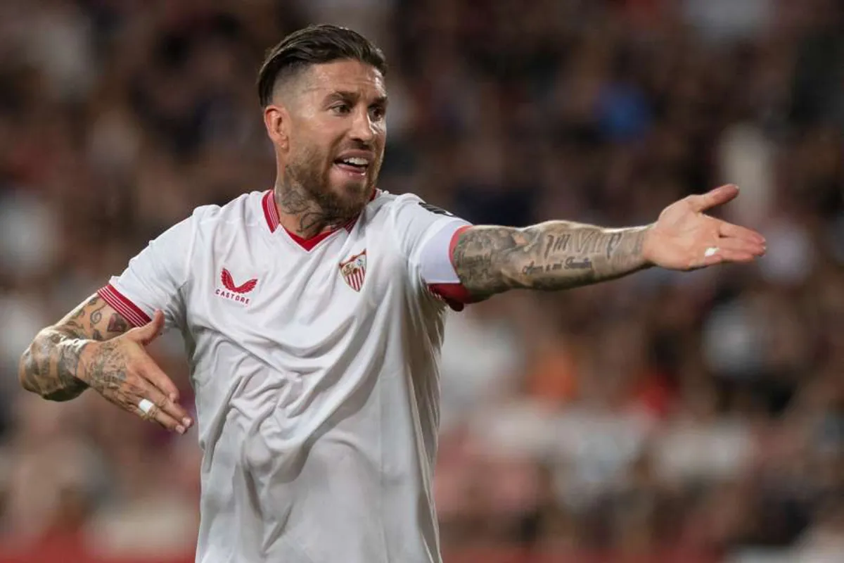 Sergio Ramos, en un partido reciente con el Sevilla.