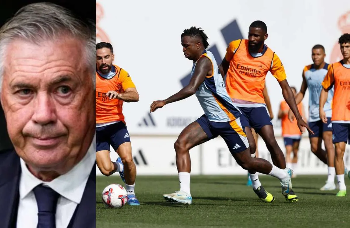 Esta es la alineación que ha probado Ancelotti para Las Palmas: cambio radical