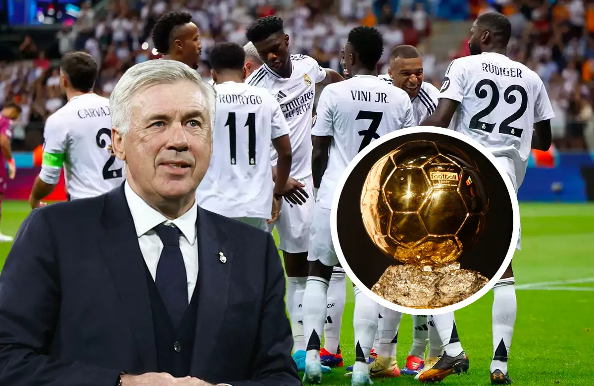 Ni Vinicius, ni Mbappé: Ancelotti tiene claro a quién darle el Balón de Oro de este arranque