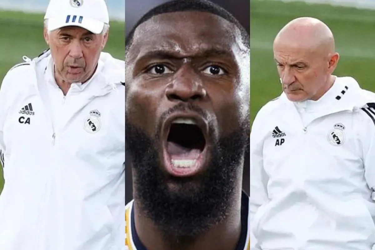 Pacto entre Ancelotti y Pintus tras el K.O de Militao, afecta a Rudiger: el Madrid lo necesita