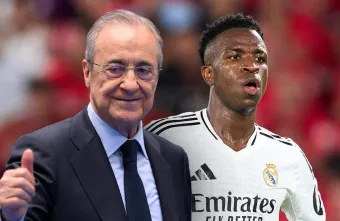 Florentino toma una decisión respecto de Vinícius Jr.