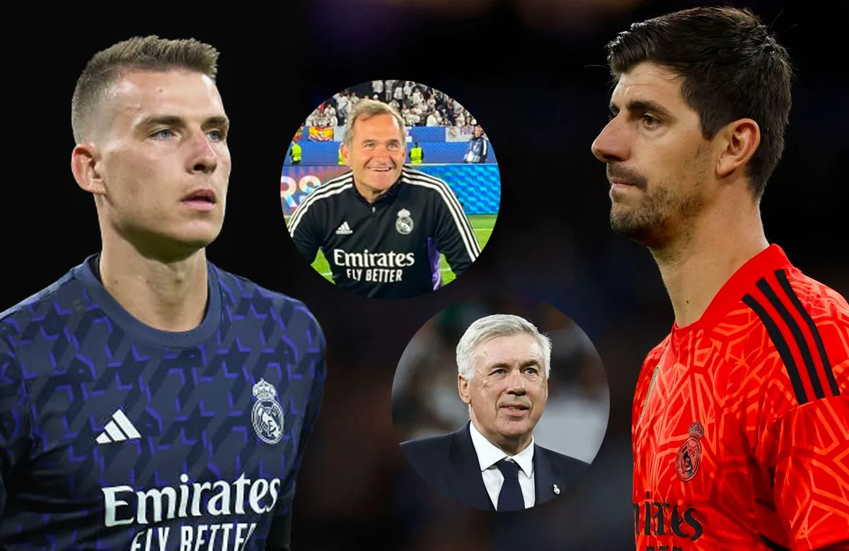 Llopis se lo ha confirmado a Ancelotti: el cambio en la relación entre Courtois y Lunin