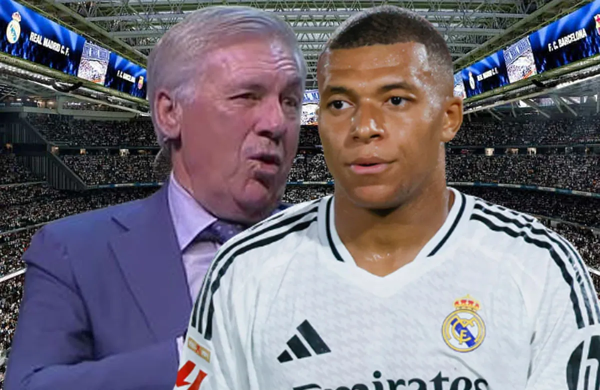 Ancelotti y Mbappé