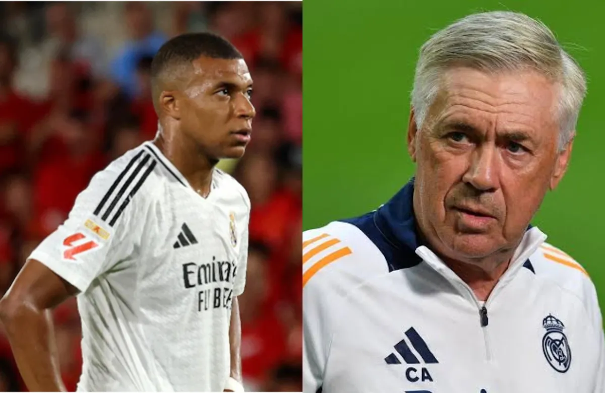 Mbappé y Ancelotti