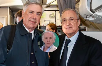 Florentino Pérez y Carlo Ancelotti