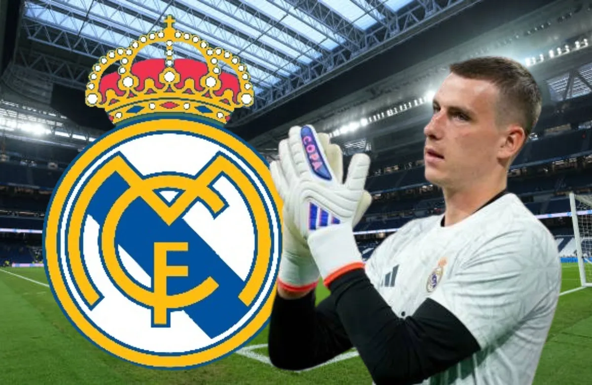 Sorpresa: Lunin renueva con el Real Madrid pero podría irse en julio