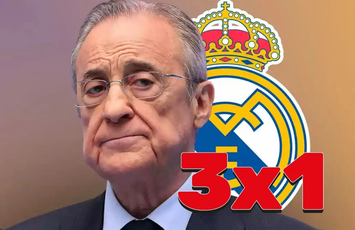 Jugada encarrilada, Florentino lo volvería a hacer: 3x1 rumbo al Bernabéu, se dispara la ilusión