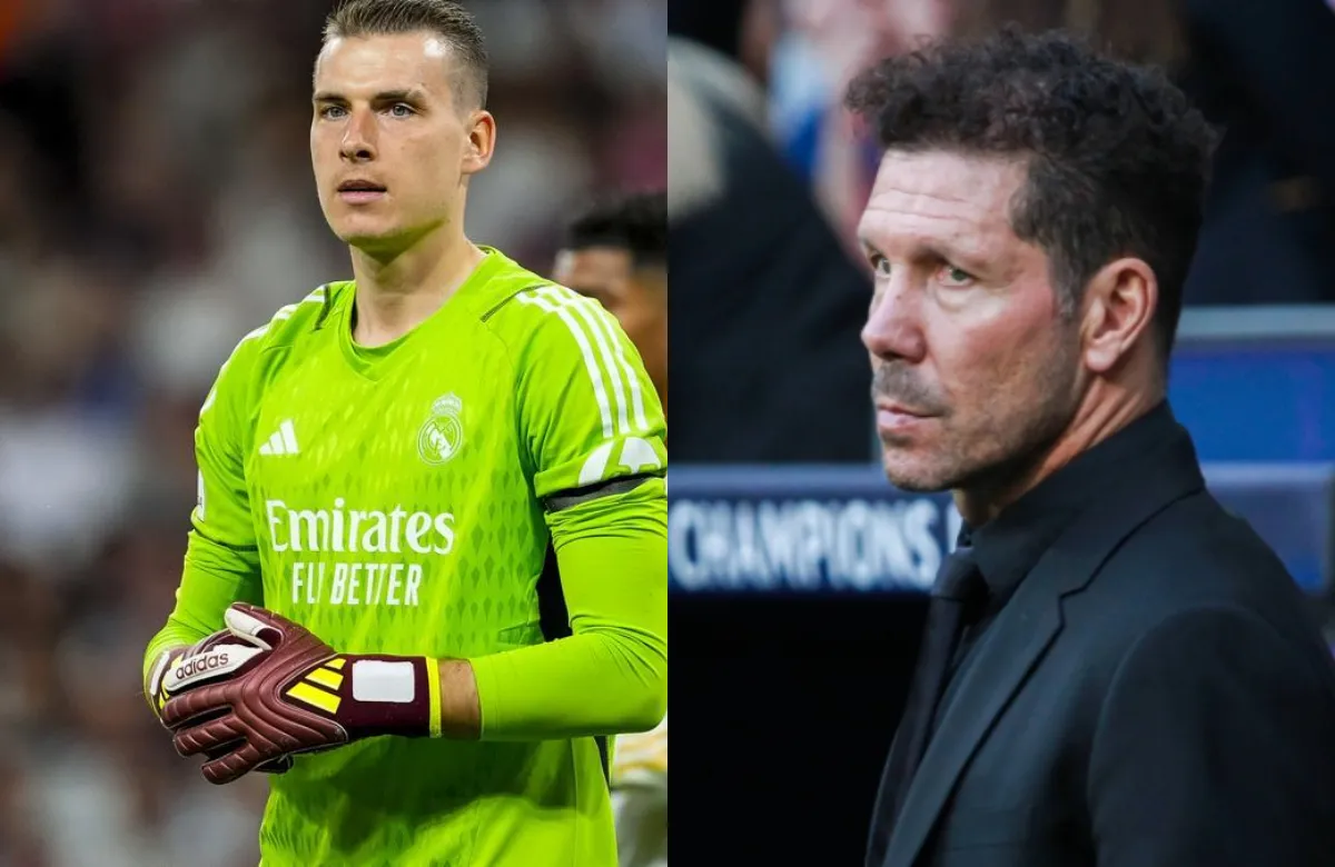 Simeone K.O: la renovación de Lunin duele al Atlético, no la esperaban