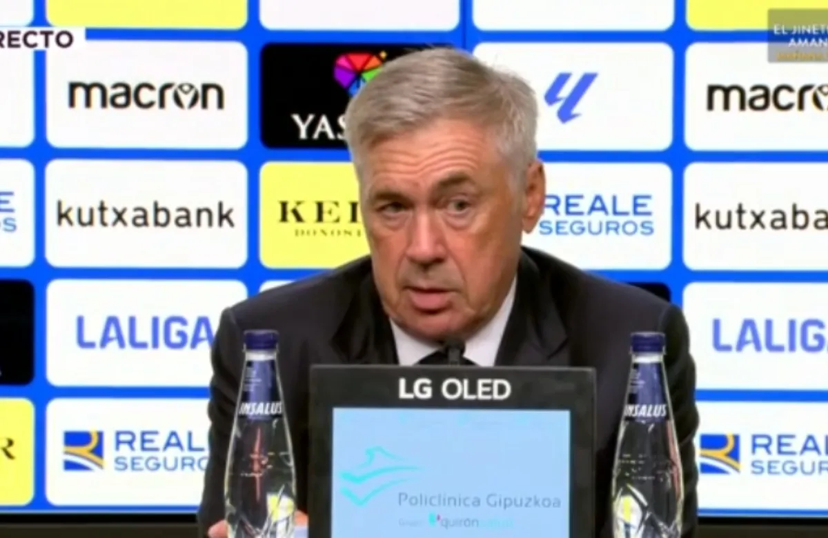 Ancelotti, sincero y avisando a los jugadores: “Probablemente no merecimos ganar”