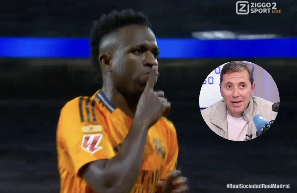 La respuesta de Paco González a la celebración de Vinicius en Anoeta: “Si estás haciendo…”