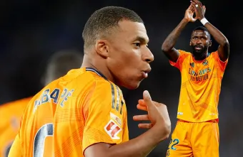 Rüdiger y Mbappé