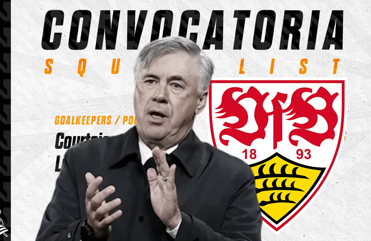 Oficial: Ancelotti recupera a dos titulares en la convocatoria para el Stuttgart