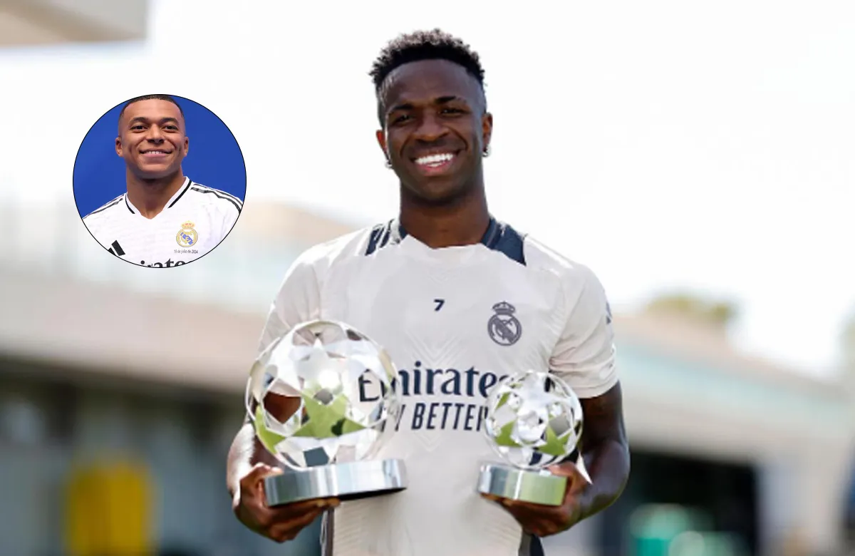 Vinicius, nombrado MVP de la última Champions: Mbappé y Bellingham, también premiados