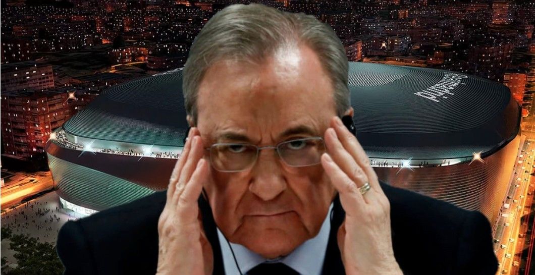 Florentino Pérez medita sobre los cambios del nuevo Bernabéu