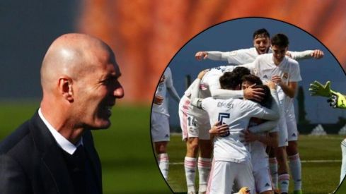 Zidane y Real Madrid Castilla