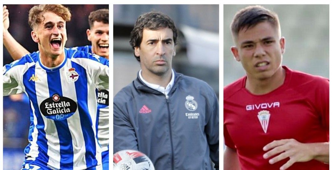 Raúl, Noel López y Álvaro Leiva