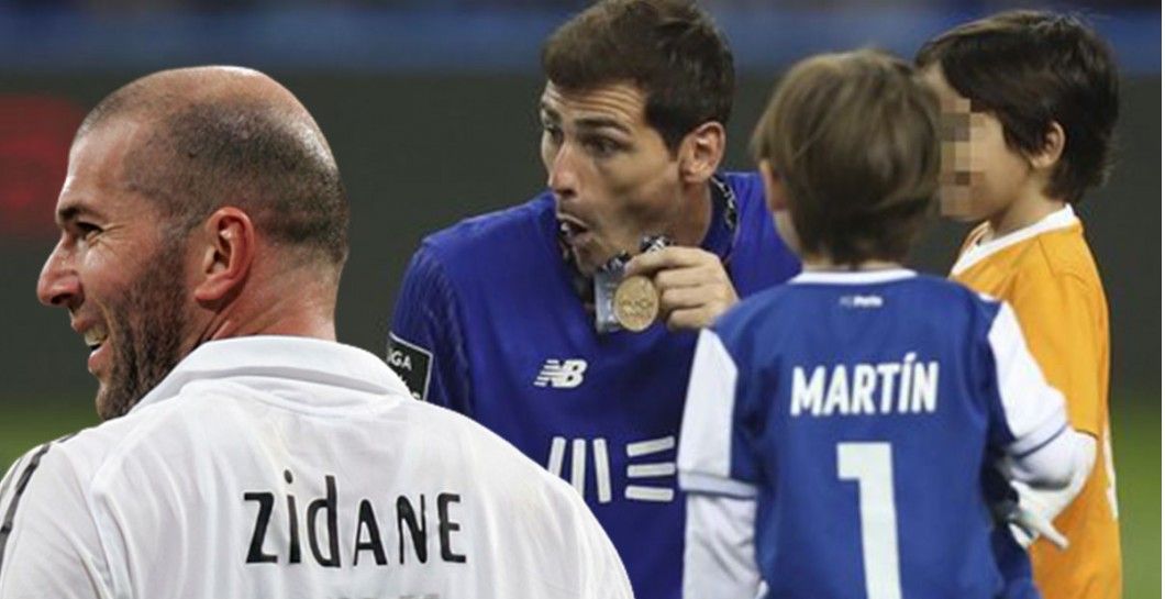 Casillas y Zidane