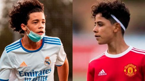 Enzo y Cristiano Jr.