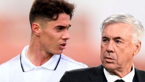 Sergio Arribas y Carlo Ancelotti