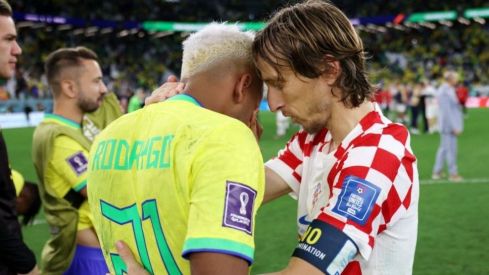Luka Modric y Rodrygo