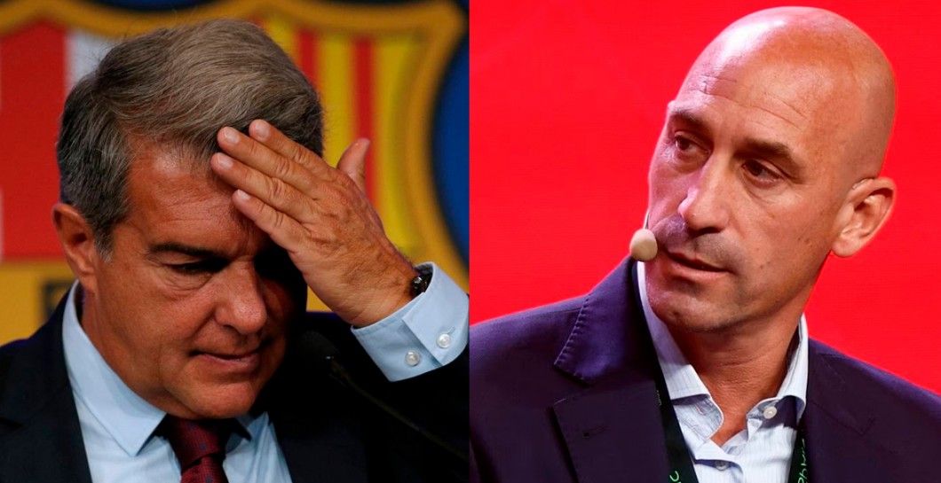Joan Laporta y Luis Rubiales Joan Laporta y Luis Rubiales