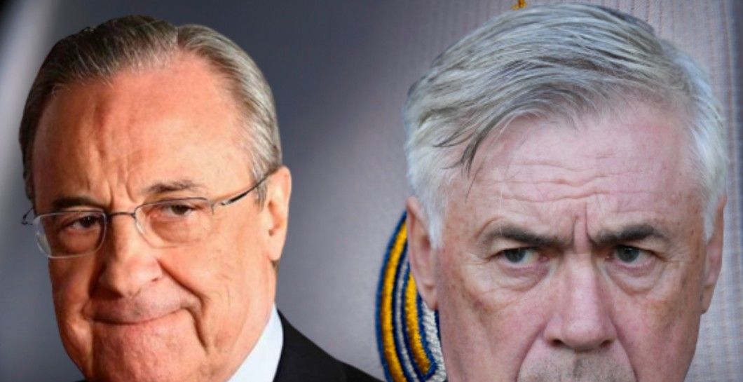 Florentino Pérez y Carlo Ancelotti