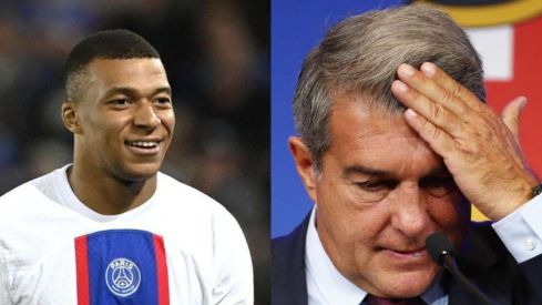 Mbappé y Laporta
