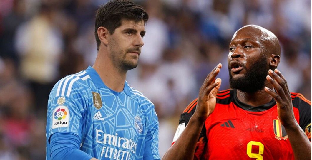 Lukaku y Courtois