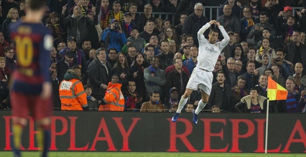 Cristiano Ronaldo anotó en Barcelona