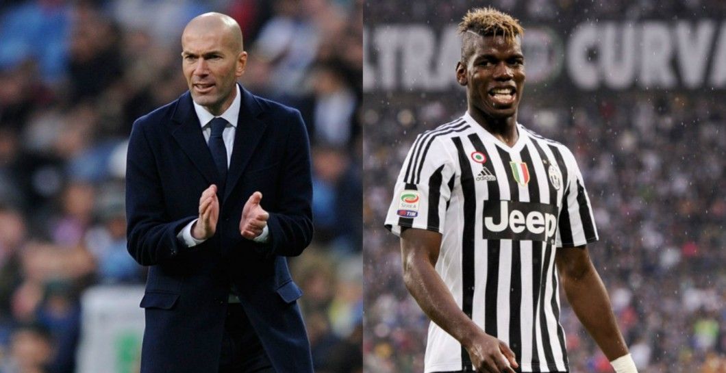 Zidane y Pogba