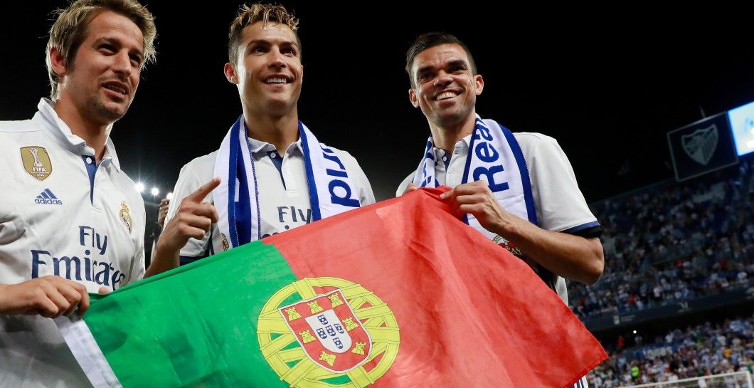 Pepe celebra la Liga