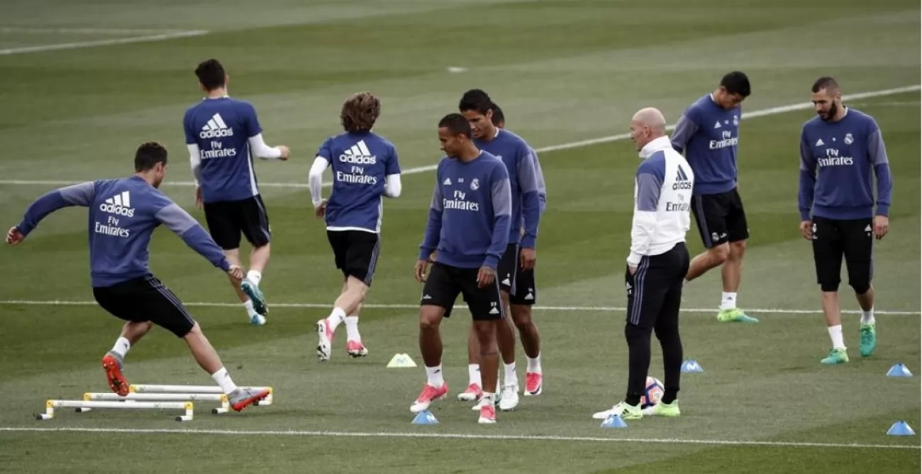 Entrenamiento, Real Madrid