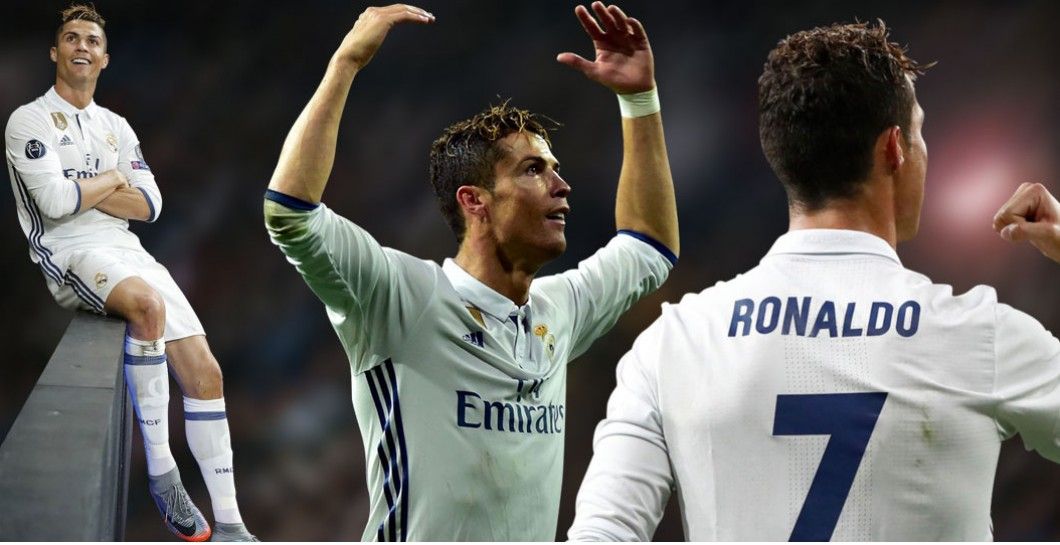 Montaje de Cristiano Ronaldo