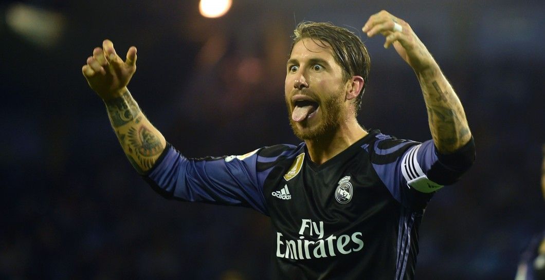 Ramos contra el Celta