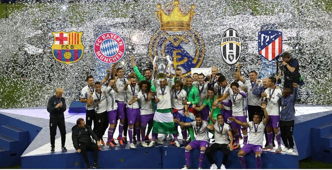 Montaje Real Madrid Rey de Europa