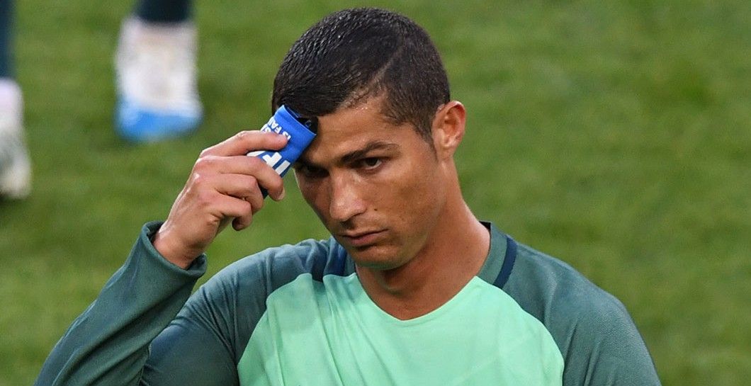 Cristiano Ronaldo, con la selección de Portugal