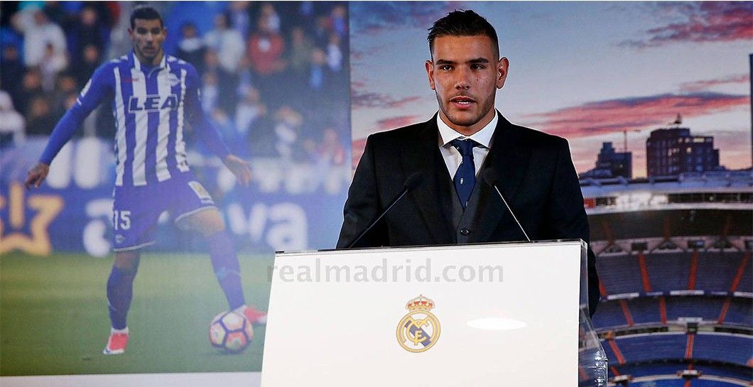La presentación de Theo Hernández
