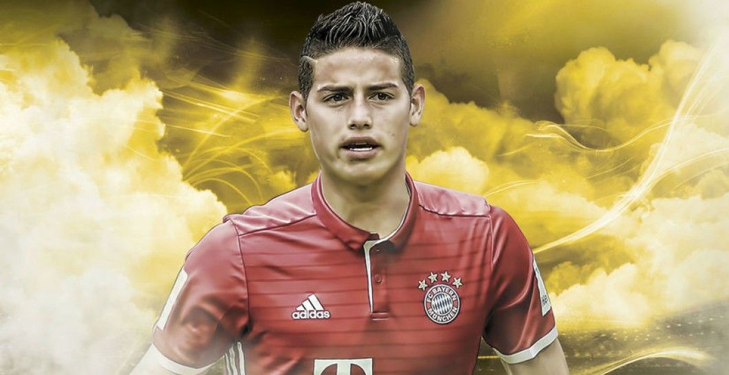 Montaje James al Bayern de Múnich